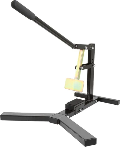 Vista 3 de Black Widow Kit de tienda de motocicleta de lujo, mesa elevadora neumática de 1,000 libras, gato, rompecuentas de neumático, equilibrador de ruedas