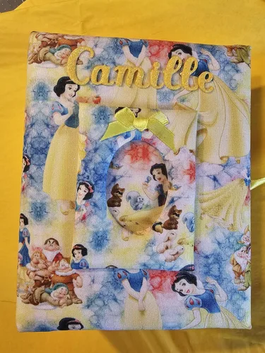Vista 8 de Álbum de fotos de Blancanieves - Álbum de fotos de princesa - ¡Regalo perfecto! Con capacidad para 100 fotos de 10,1 cm x 15,2 cm - Hecho a mano