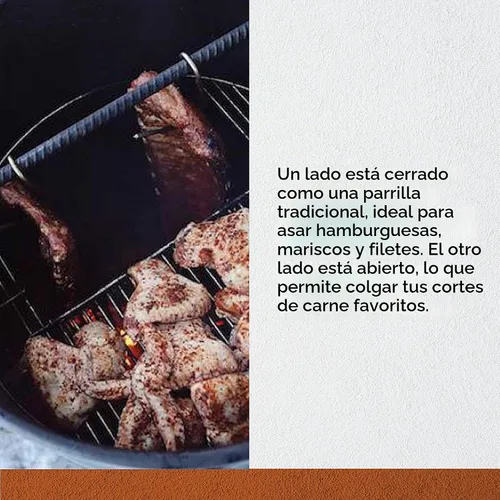 Vista 4 de Pit Barrel Cooker Junior con bisagras