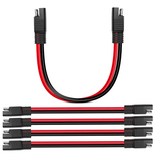 Vista 11 de Nilight Arnés de desconexión rápida de calibre 10 y 2 pines, cable de plomo de bala de conector SAE resistente
