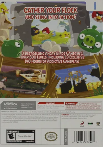 Vista 2 de Angry Birds Trilogy - Nintendo Wii