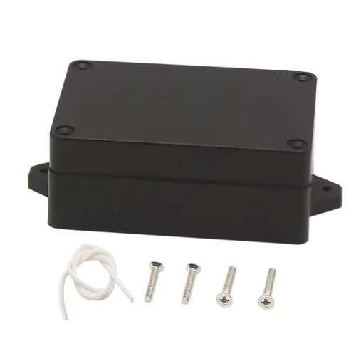 Vista 24 de Zulkit Caja de conexiones de plástico ABS a prueba de polvo, impermeable, IP65, cajas eléctricas universales, carcasa para proyectos con oreja fija