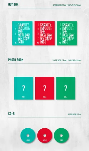 Vista 3 de Starship Entertainment CRAVITY - CRAVITY SEASON2. [Hideout: The New Day WE Step INTO] Album+Pre-Order Benefit+Folded Poster+Extra Photocards Set