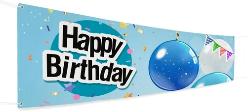 Vista 43 de Cartel de baby shower para uso en interiores y exteriores de 4 x 1 pies, pancarta grande personalizada y letreros con cuerda para colgar, telón