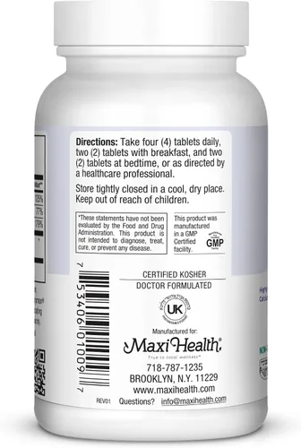 Vista 8 de Calcio 1000 mg con vitamina D3 (400 UI) y magnesio (750 mg) - Suplemento dietético para huesos, dientes, apoyo articular - para hombres y mujeres