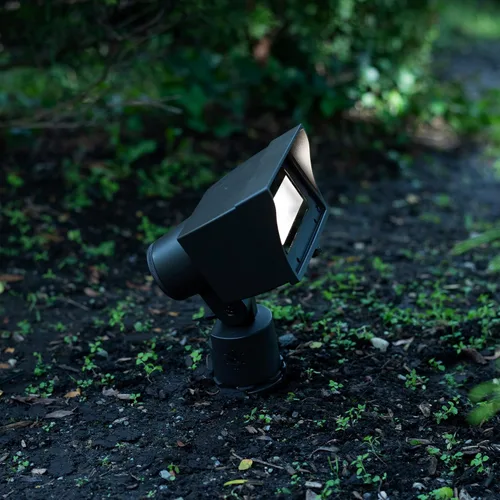 Vista 11 de WAC Iluminación de paisaje, luz de lavado de pared LED 12V con ángulo de haz ajustable y control de brillo integral 2700K en bronce