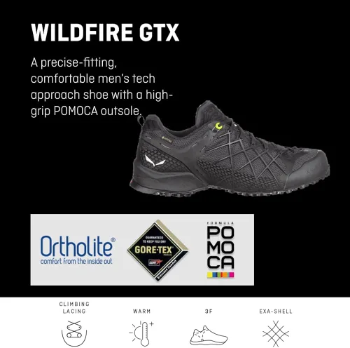 Vista 8 de Salewa Wildfire Approach Zapato - Hombre