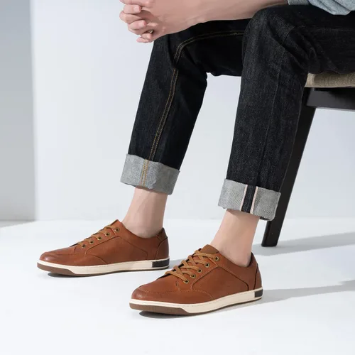 Vista 8 de Jousen - Tenis informales a la moda para hombre