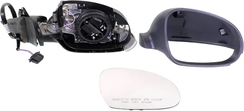 Vista 38 de Garage-Pro Espejo lateral del conductor para Volkswagen Beetle 1968-1977 Chrome Sedan