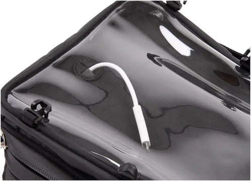 Vista 9 de TUSK Olympus - Bolsa para tanque (grande), color negro y gris para TRIUMPH Tiger 800 2011-2015
