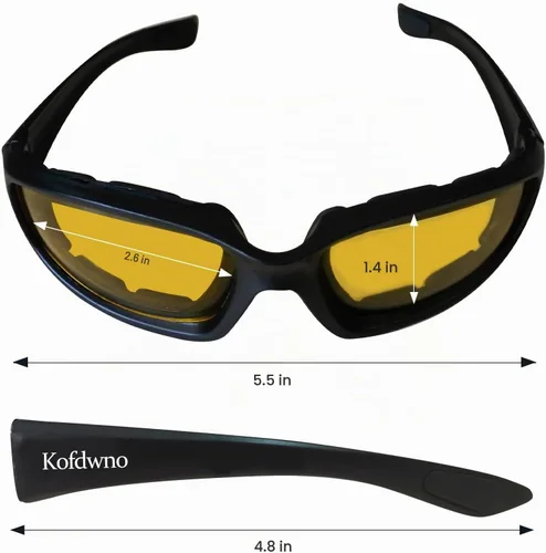Vista 6 de Día y noche conducción motocicleta montar gafas gafas gafas de motocross
