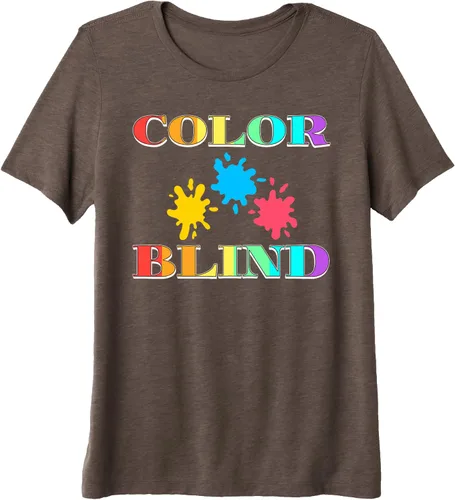 Vista 6 de Color Blind Test Funny Glasses Visions Camiseta Premium Negro