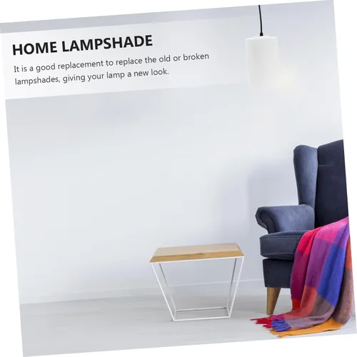 Vista 2 de Pantalla de cristal para sala de estar elegante colgante de luz de estado de ánimo cálido fácil de instalar/quitar