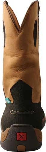 Vista 3 de Twisted X Moc Toe Botas de senderismo para hombres - Silla de montar angustiada