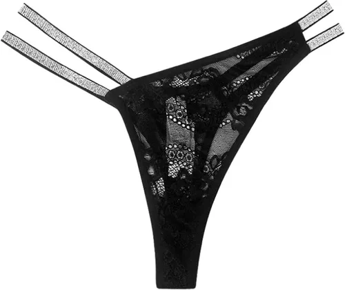 Vista 4 de Banamic Bragas de encaje con purpurina para mujer