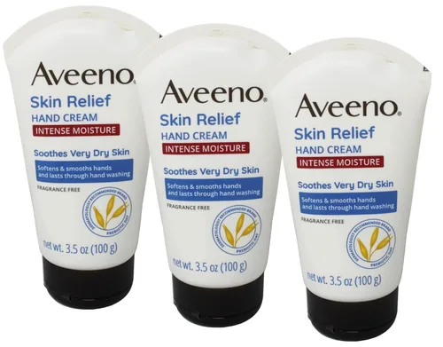 Vista 4 de AVEENO Crema de manos Active Naturals Intense Relief 3.50 oz (paquete de 6)