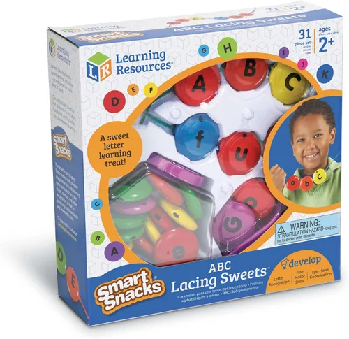Vista 9 de Learning Resources Smart Snacks ABC Lacing Sweets
