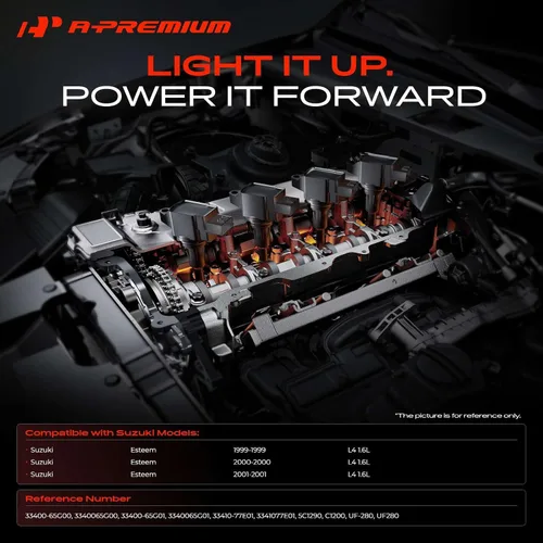 Vista 2 de A-Premium Paquetes de bobinas de encendido compatibles con Suzuki