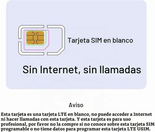 Vista 5 de Kit de programa de tarjetas LTE, herramientas y accesorios para tarjetas SIM que incluyen 1 lector de tarjetas SIM + 5 tarjetas USIM programables +
