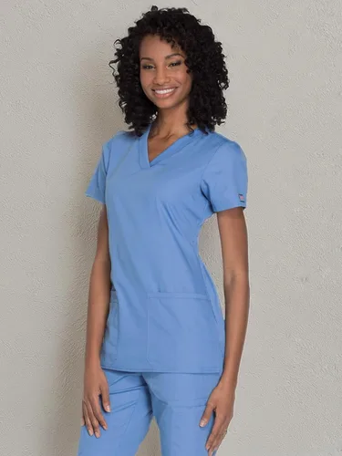 Vista 7 de Cherokee Workwear Originals - Camiseta de manga corta para mujer