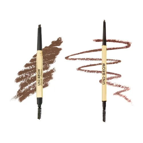 Vista 10 de Winky Lux Lápiz de Cejas Uni-Brow, de Doble Punta con Spoolie, Definidor de Cejas Resistente al Agua con Punta Ultra-Fina, Tono Universal para Cejas