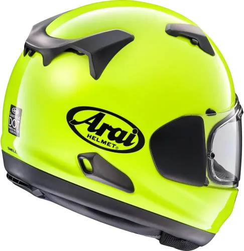 Vista 2 de Arai Helmet s Quantum-X - Casco sólido (S, amarillo fluorescente)