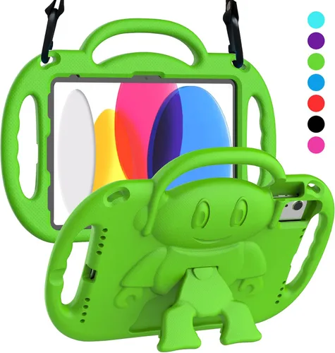 Vista 14 de Funda Suplik para niños para el nuevo iPad de 11ª generación (A16) de 11 pulgadas 2025 y 10ª generación de 10.9" 2022 y Air 11" 2025/2024 y Air
