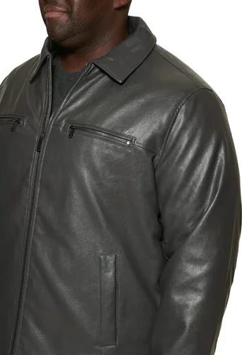 Vista 4 de Dockers Men's James Faux Leather Jacket