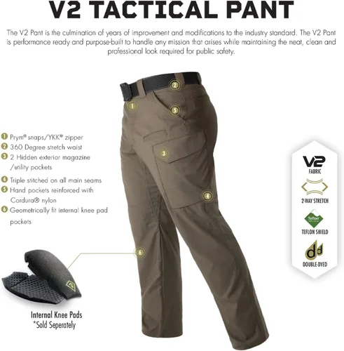 Vista 2 de First Tactical V2 - Pantalón táctico para mujer