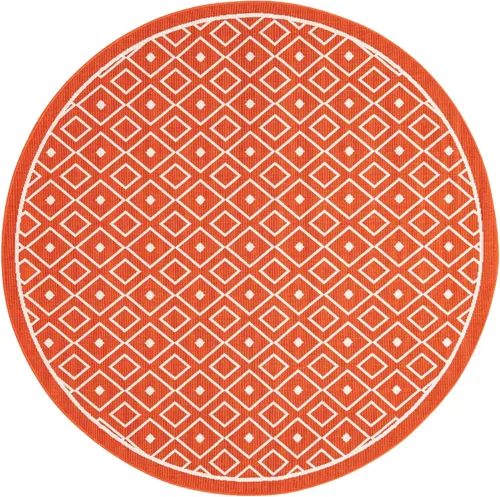 Vista 43 de Unique Loom Outdoor Trellis Collection - Alfombra de área Kafes (2 x 6 pies 1 pulgada, gris/marfil)