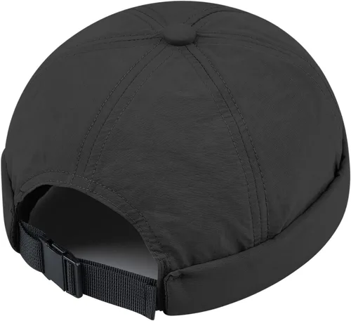 Vista 3 de Croogo Gorro de secado rápido sin ala ligero para uso diario, gorro de malla, gorro de marinero enrollado, gorro de puerto casual