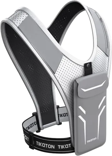 Vista 2 de Tikaton Chaleco para correr con cintura ajustable y materiales inteligentes