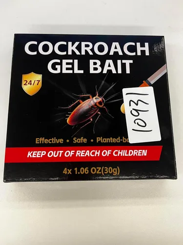 Vista 5 de Cebo de Gel para Cucarachas - 6 Tubos x 30g, Repelente de Insectos Fácil de Usar para Uso en Interiores y Exteriores, Potente Trampa de Cebo