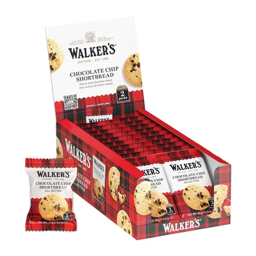 Vista 9 de Walker's Shortbread - Mini galletas con chispas de chocolate, galletas de mantequilla pura, 4.4 onzas (paquete de 6)