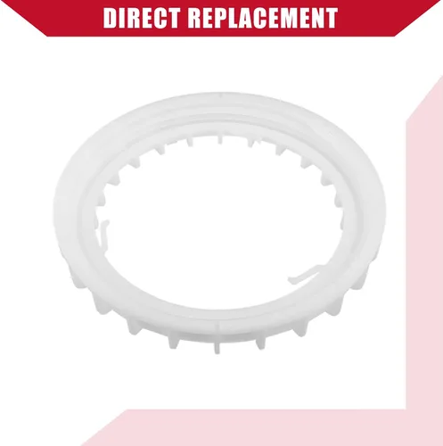Vista 4 de No.7714448020 Retenedor de anillo de bloqueo de bomba de combustible con anillo de sello para Toyota Highlander 2004-2010 1 Set Blanco