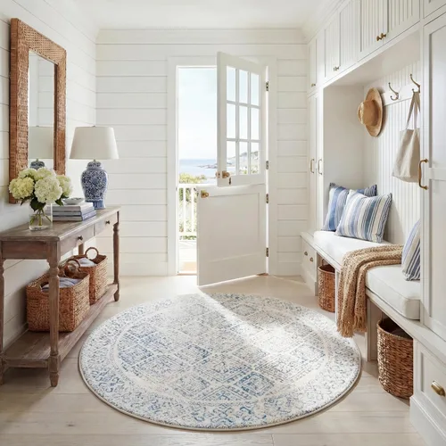 Vista 156 de Safavieh - Alfombra decorativa de la colección Tulum, modelo TUL264F, estilo marroquí, bohemio y desgastado, no suelta pelusa, para sala, vestíbulo