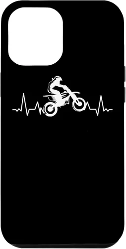 Vista 26 de Motocross Motorcyclist Dirtbike Pitbike Motorcyclist Case for iPhone 17