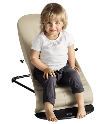 Vista 9 de BabyBjörn Bouncer Balance Soft, Algodón, Caqui/Beige Khaki/Beige