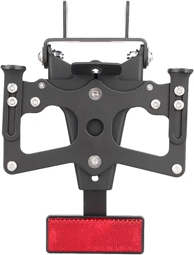 Vista 2 de Fender Eliminator - Soporte para placa de matrícula compatible con Yamaha MT-07 FZ-07 2014 2015 2016 negro