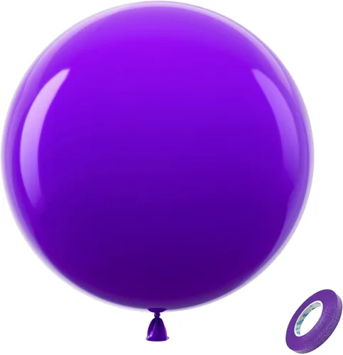 Vista 22 de Bezente Paquete de 150 globos de látex mate color burdeos de 5 pulgadas rojo (07-Red-G42)