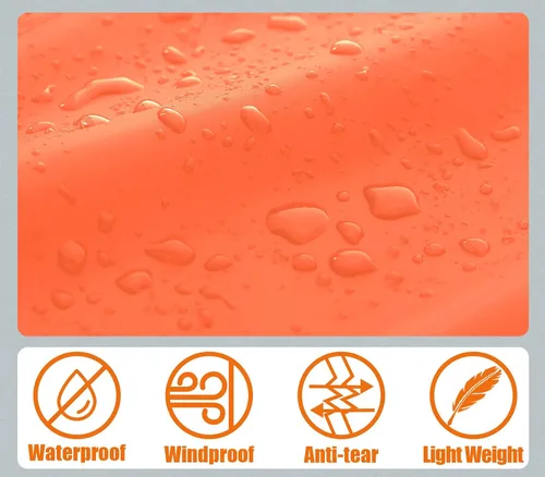 Vista 3 de RainRider Pantalones con peto de lluvia para hombres y mujeres, pantalones de seguridad Oxford 150D, pantalones de trabajo resistentes impermeables