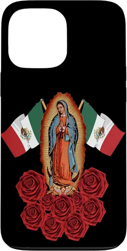 Vista 24 de Funda para iPhone 16 Nuestra Señora Virgen De Guadalupe Virgen María Mexicana