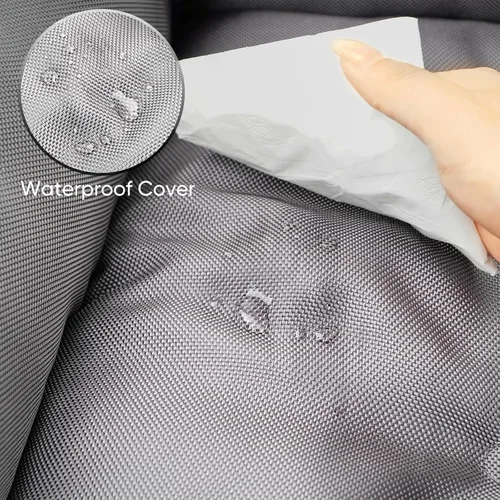 Vista 5 de Cama de perro impermeable Oxford, alfombrilla plegable para jaula para perros pequeños y medianos, almohadilla ortopédica para mascotas con algodón