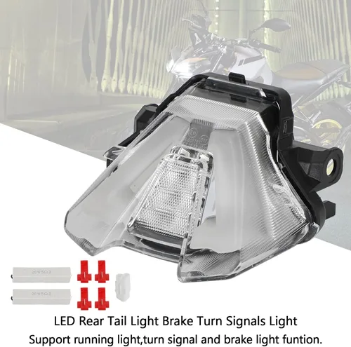 Vista 5 de Señales de giro de freno de luz trasera LED para Yamaha MT-07 2021-2023
