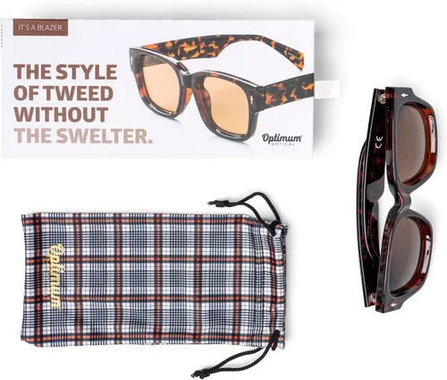 Vista 44 de OPTIMUM OPTICAL Gafas de sol protectoras UV atemporales para hombres y mujeres