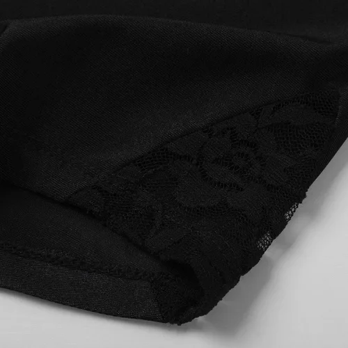 Vista 7 de iiniim Conjunto de dos piezas con brasier deportivo de danza y pantalones cortos para niñas y niñas