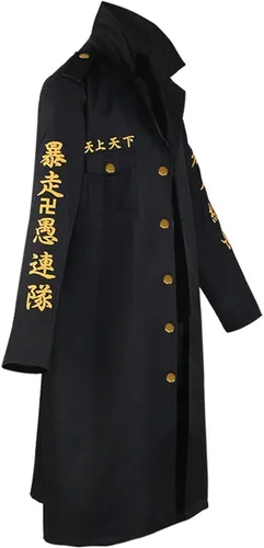 Vista 4 de Lovecos Chaqueta de cosplay de capa larga de anime para Halloween