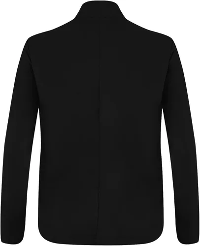 Vista 5 de Chaqueta de oficina abierta para mujer, color sólido, manga larga, ajustada, casual, oficina, trabajo, negocios, cárdigan