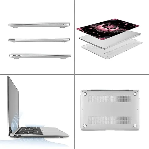 Vista 33 de Funda para computadora MacBook Pro de 13 pulgadas, modelo A1425/A1502, modelo A1425/A1502, diseño de primera calidad, funda rígida para laptop 3D 3D