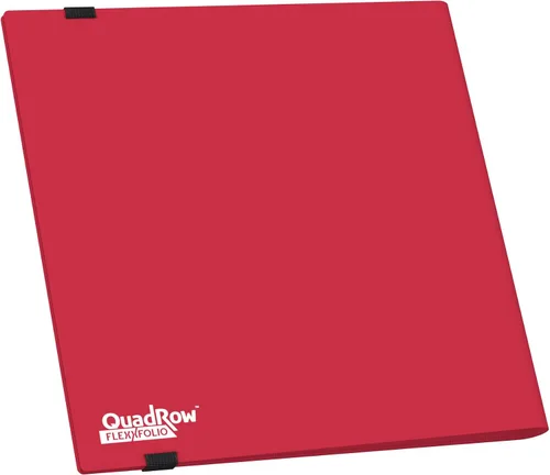 Vista 2 de Ultimate Guard Flexxfolio 12 bolsillos laterales para almacenamiento de tarjetas coleccionables de hasta 480 tarjetas, colección de tarjetas Rojo
